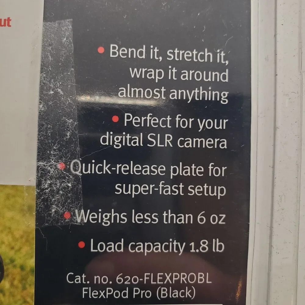 New Flex Pod Pro Tripod Platinum Plus By Sunpak Flexible Lightweight Digital SLR